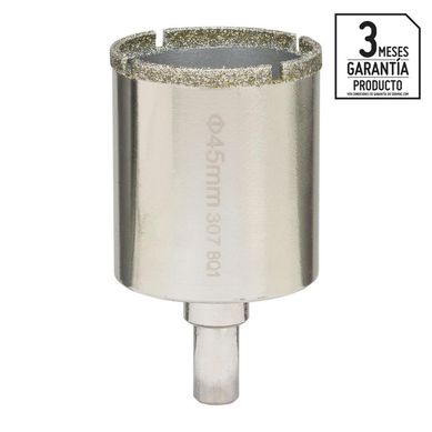 Sierra copa diamantada 60 mm porcelanato