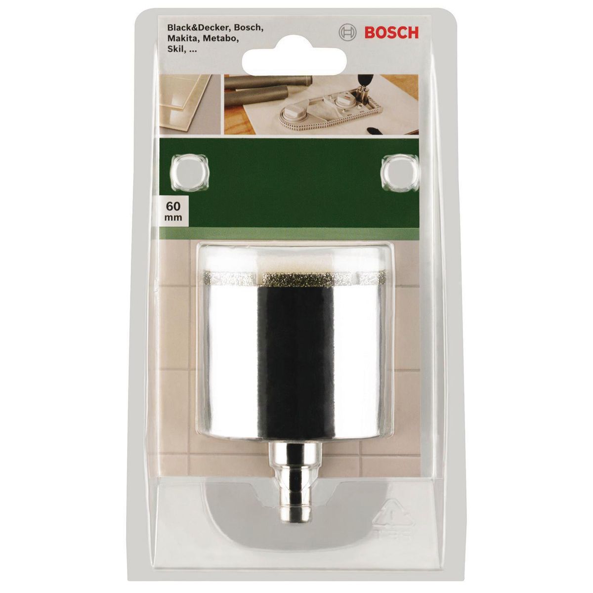 BOSCH - Sierra Copa Diamantada 65 Mm Porcelanato