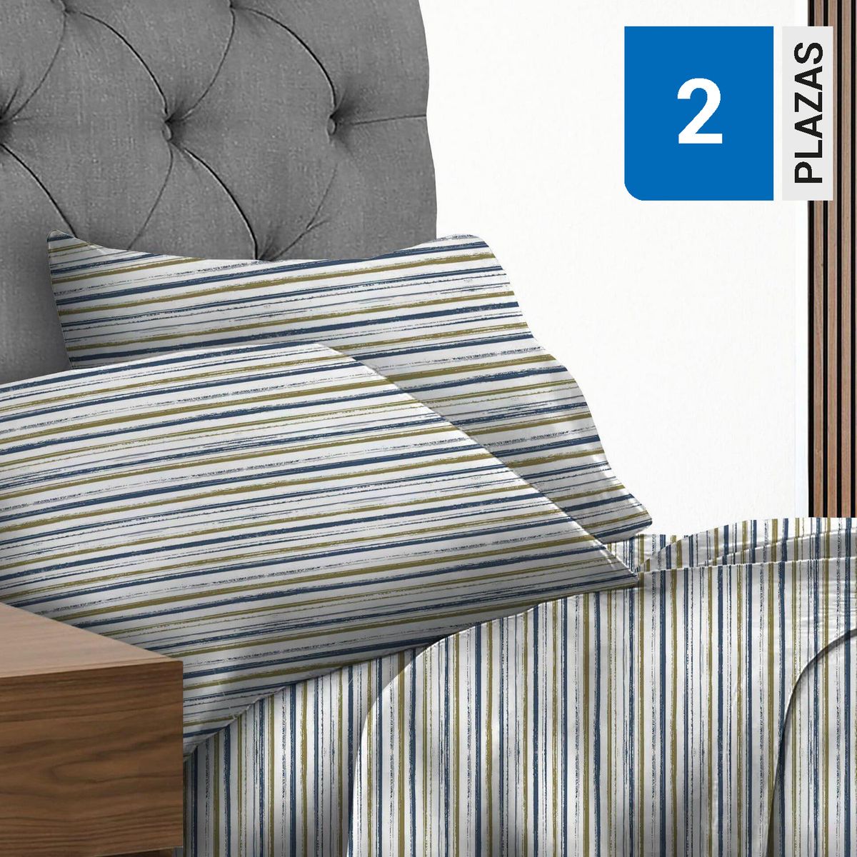 ILLUSIONS - Sábana 144 Hilos Khaled