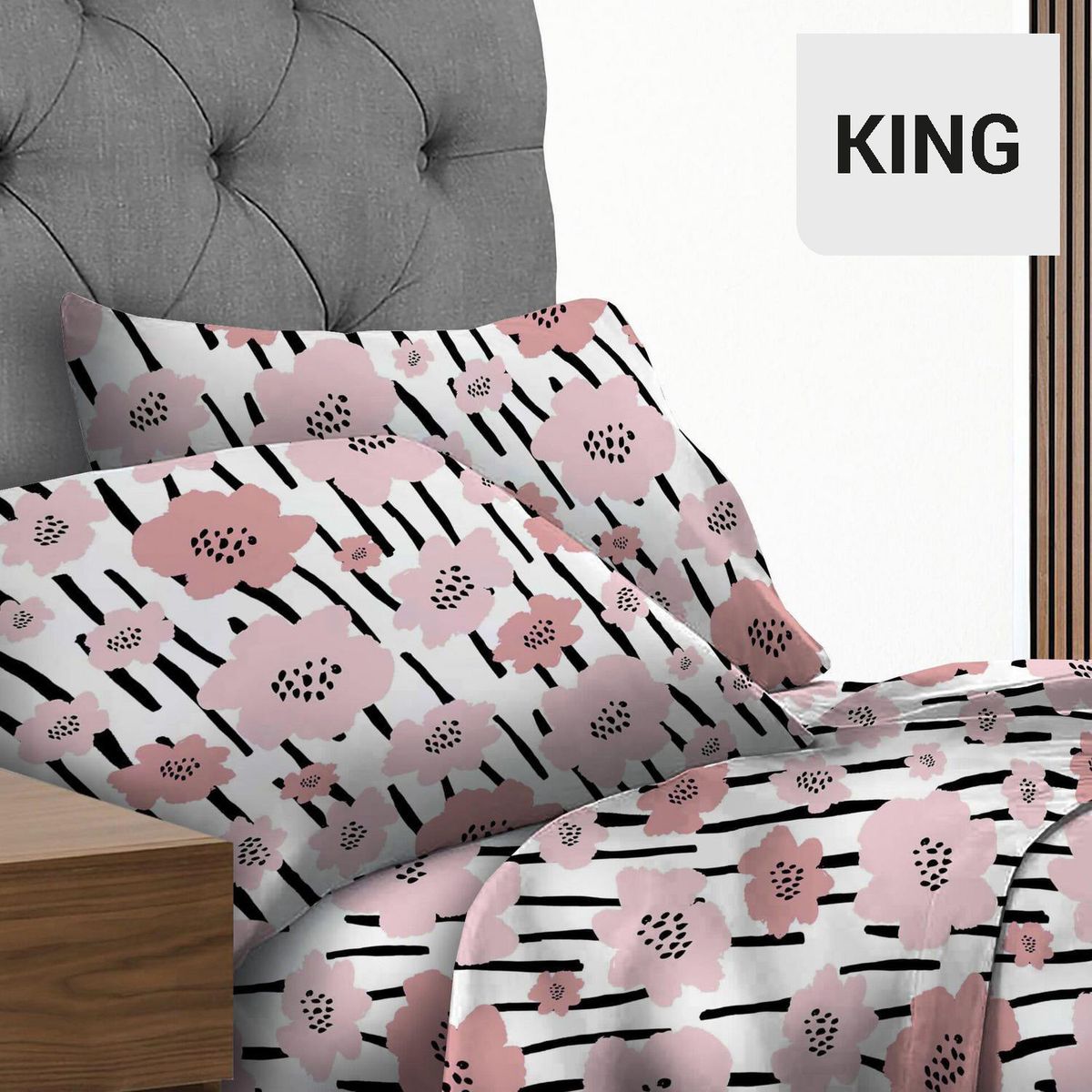 ILLUSIONS - Sábana 144 Hilos Izar