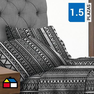 Sbana 144 hilos ali 1.5 plazas