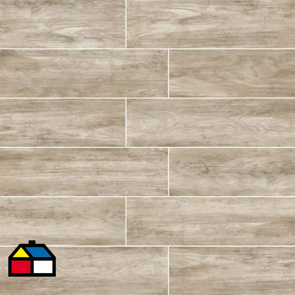 KLIPEN - Gres Porcelánico 15x60 cm Cairo natural Café 1.44 m2