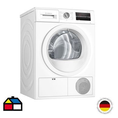 Secadora 7 kg Carga Frontal con Condensacin Blanco WTG86263CL