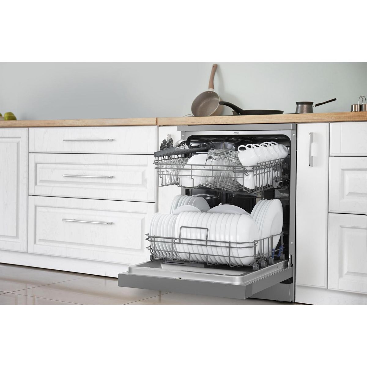 MIDEA - Lavavajillas 12 Cubiertos Inox MLV-12SI5203