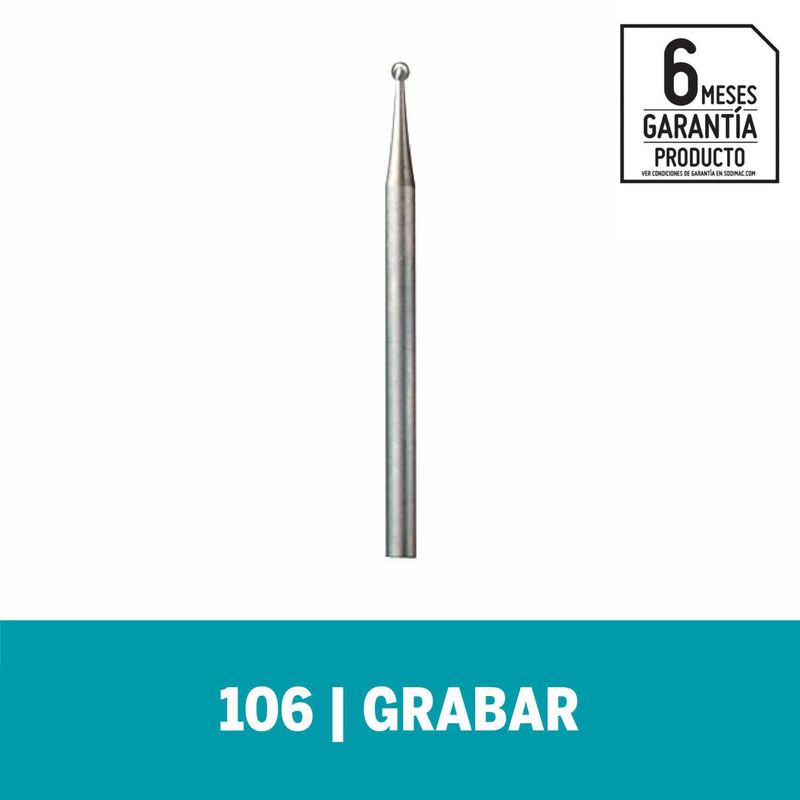 DREMEL - Fresa para grabar 1,6 mm
