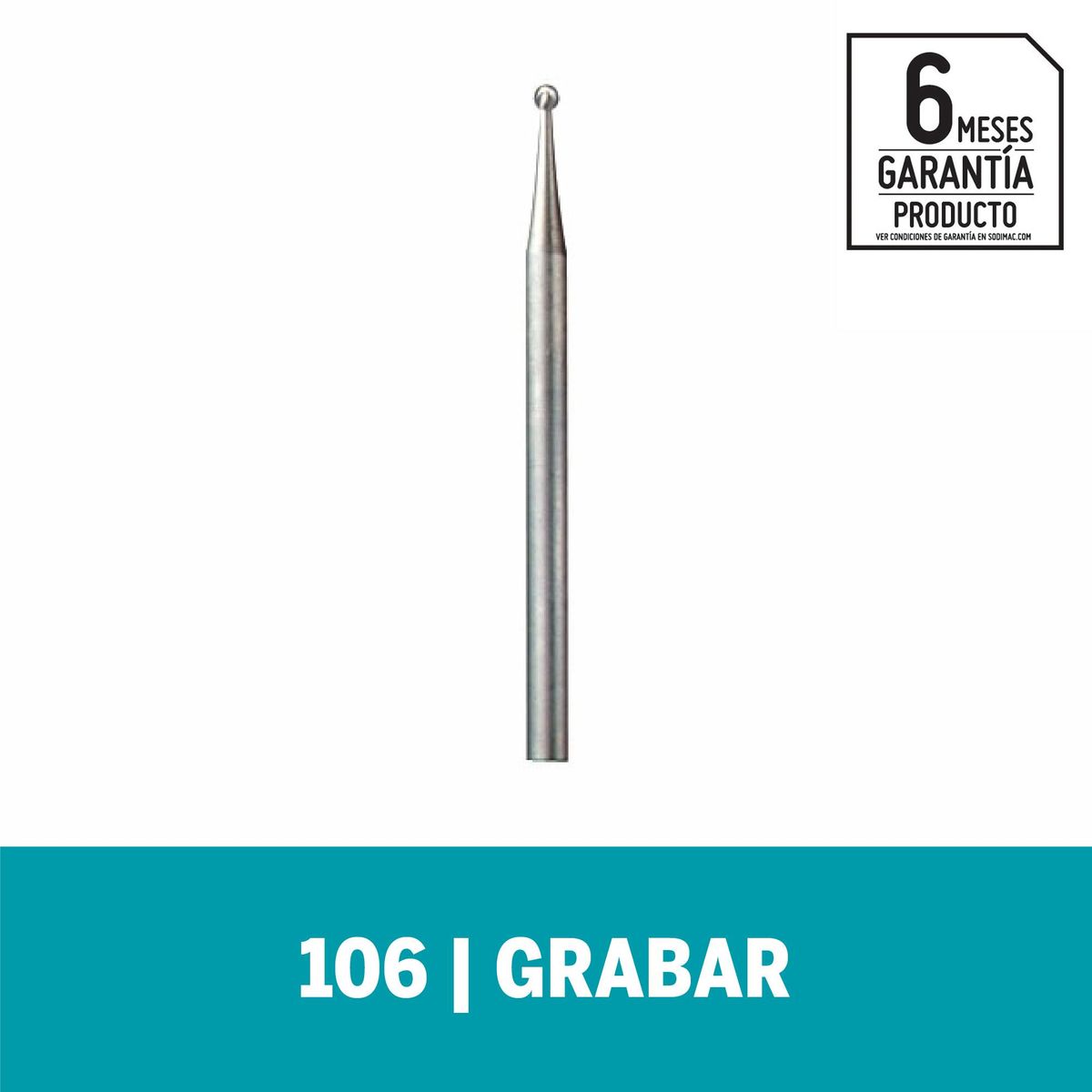 DREMEL - Fresa para grabar 1,6 mm