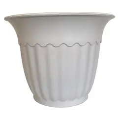 DECOGREEN - Macetero Biodegradable Olimpo Blanca