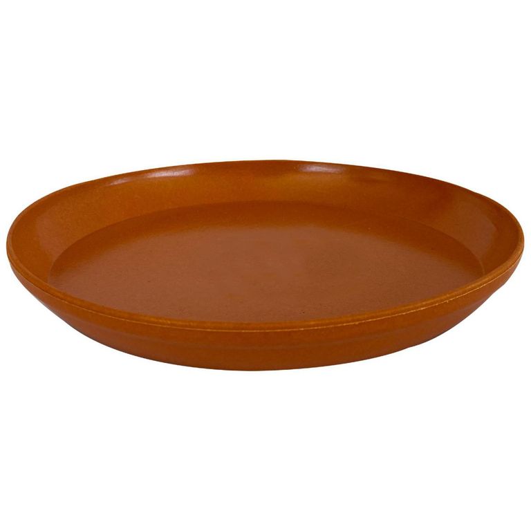 Plato Biodegradable Terracota Para Macetero 22x2,5 cm 150 gr