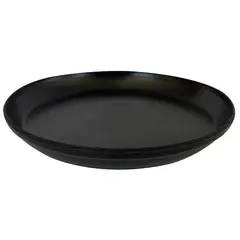 DECOGREEN - Plato Biodegradable Negro, para macetero Bio Actual y Clásico