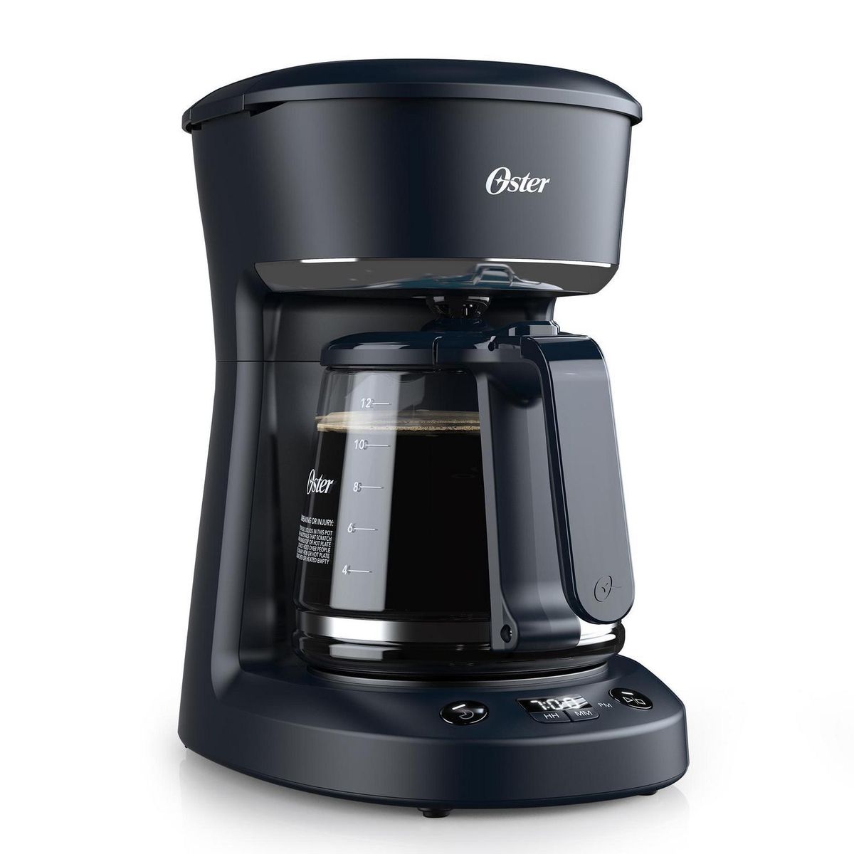OSTER - Cafetera Eléctrica Programable 1.5 l 900 W Negro