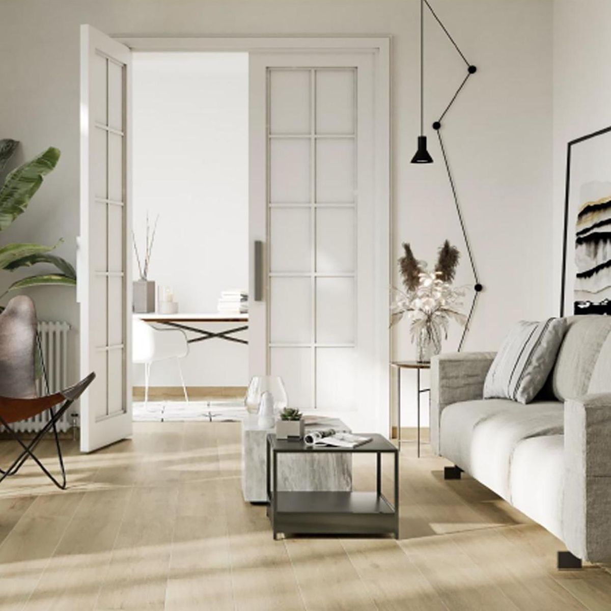 KLIPEN - Porcelanato 23x120 cm Agave miel Café 1.38 m2