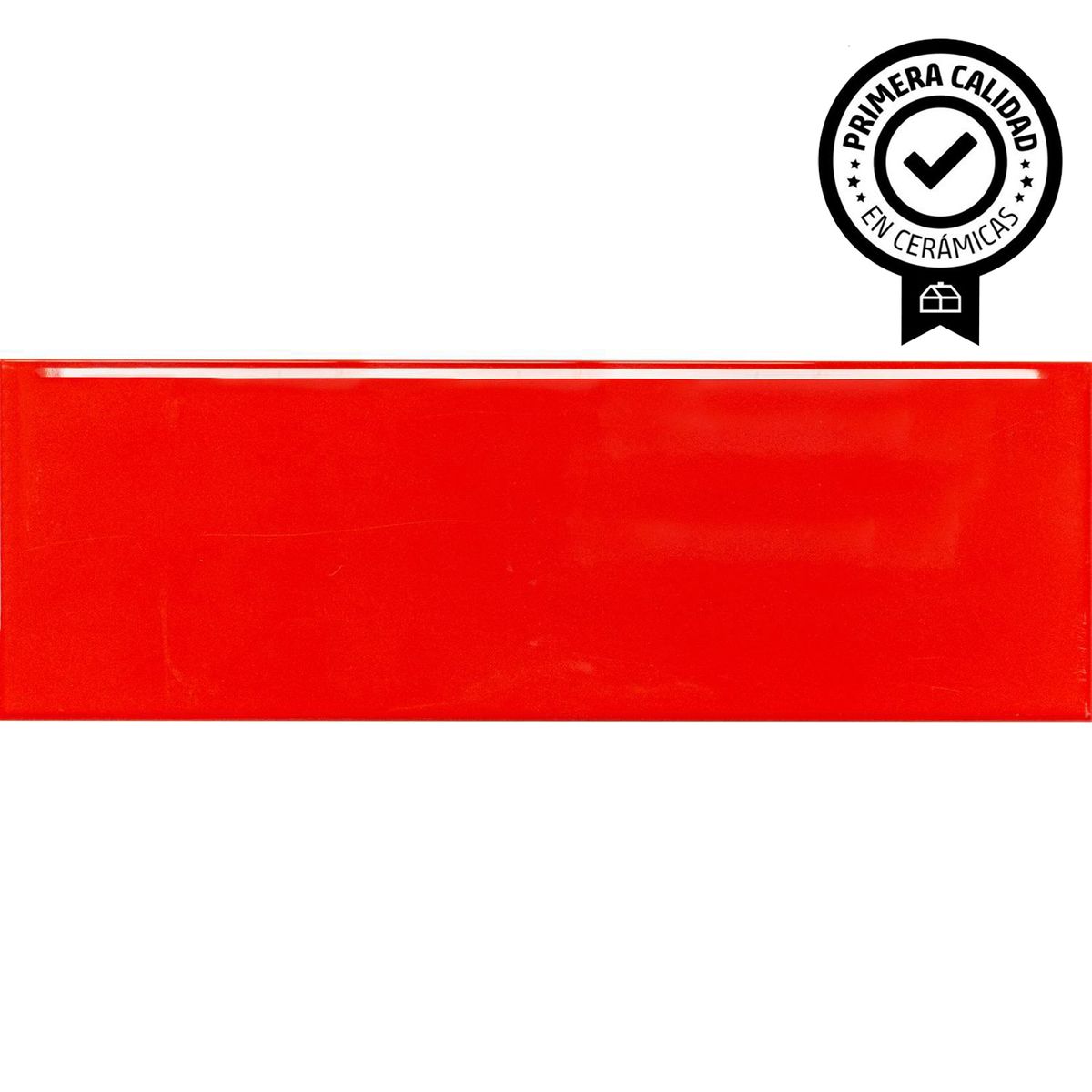KLIPEN - Cerámica 10x30 cm Ice colors red brillante Rojo 1.2 m2