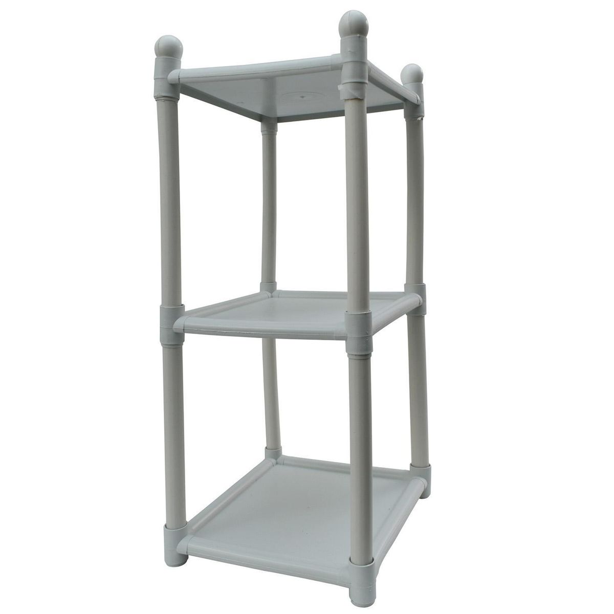 SAN BERNARDO - Mesa Multiuso 3 Niveles 30.5x65x34.5 cm Blanco