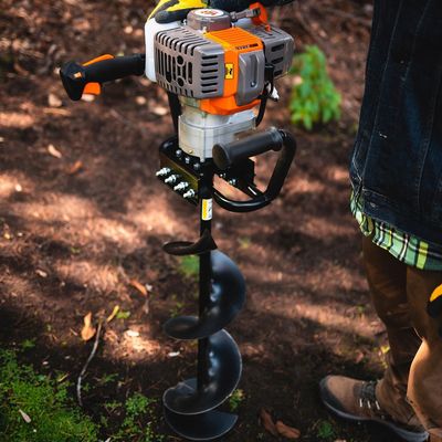 Imagen 2 del producto Motor Ahoyadora Barreno 200Mm 1400W Para Perforación De Suelo