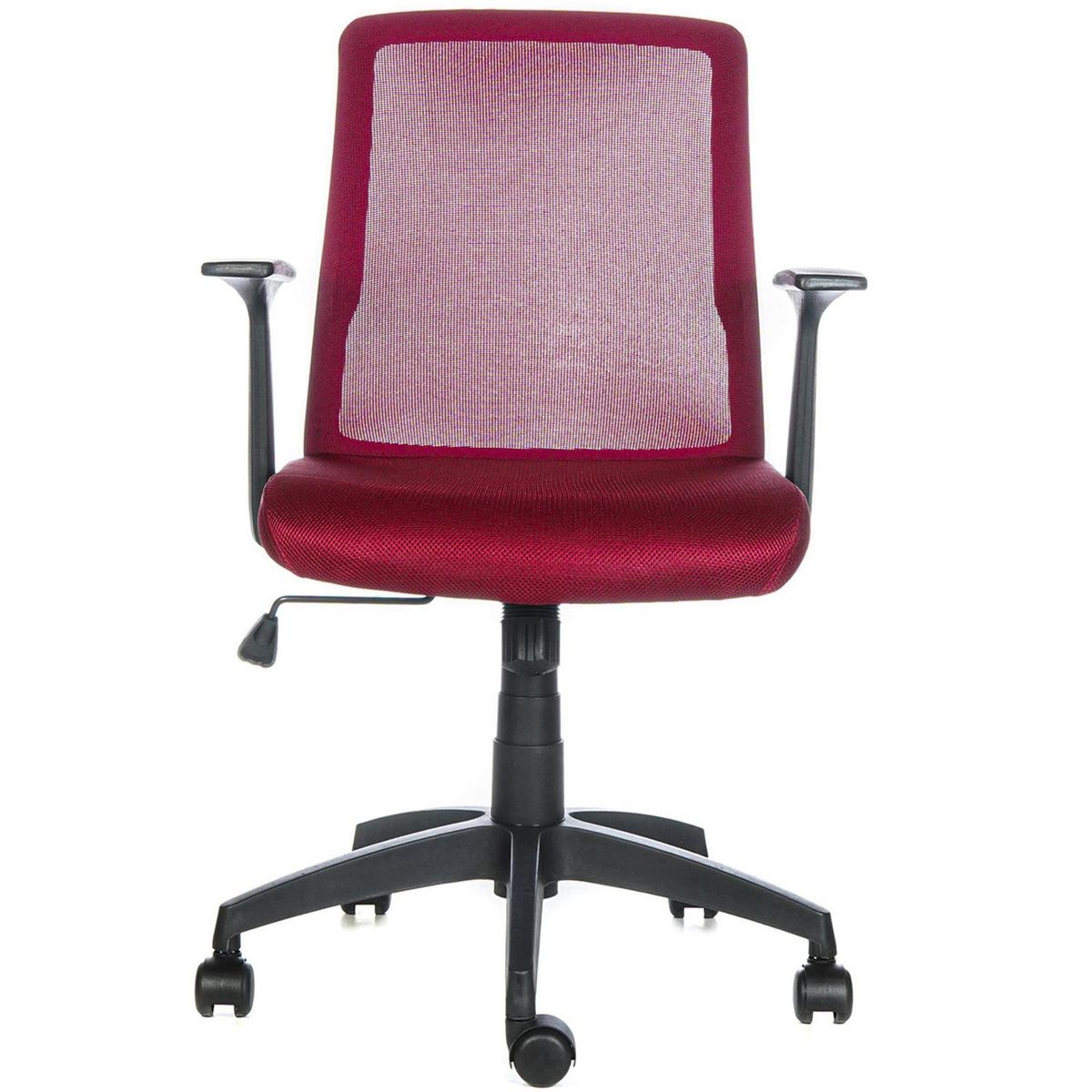 ONE SIT - Silla Escritorio Cuba Reclinable Brazo Fijo Burdeo