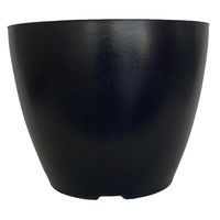 Macetero Biodegradable de Bambú 25x17 cm Negro