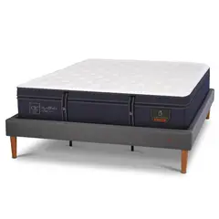 CIC - Cama King Europea Curve Grand Premium Gris