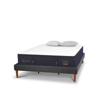 Cama King Europea Curve Super Premium Gris