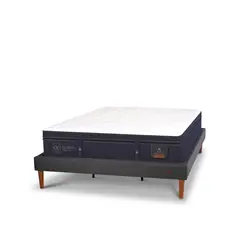 CIC - Cama King Europea Curve Super Premium Gris