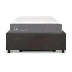 CIC - Cama 1.5 plazas Space Box Smart Blanco/Gris