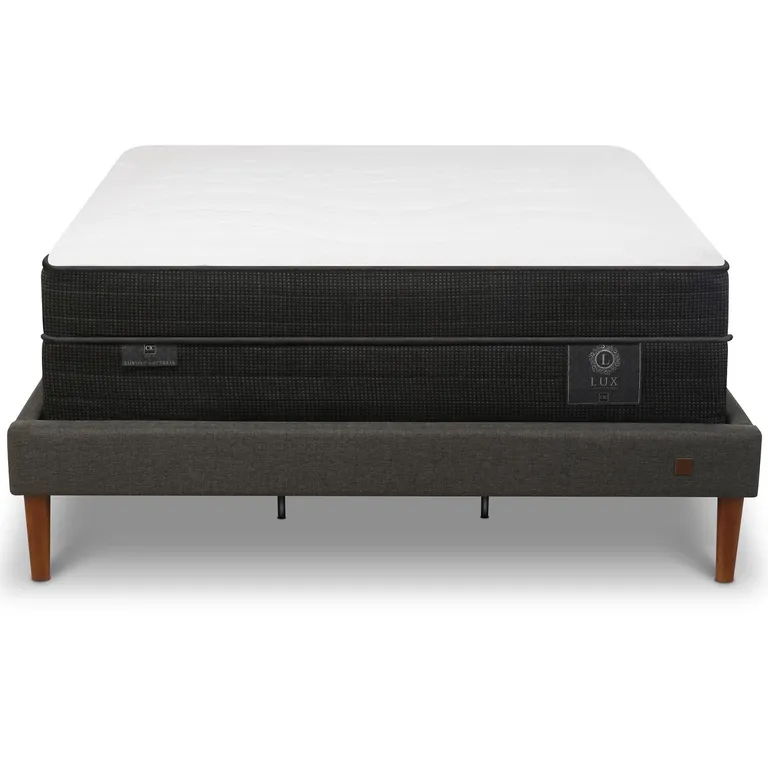 CIC Cama King Europea Curve Lux Gris