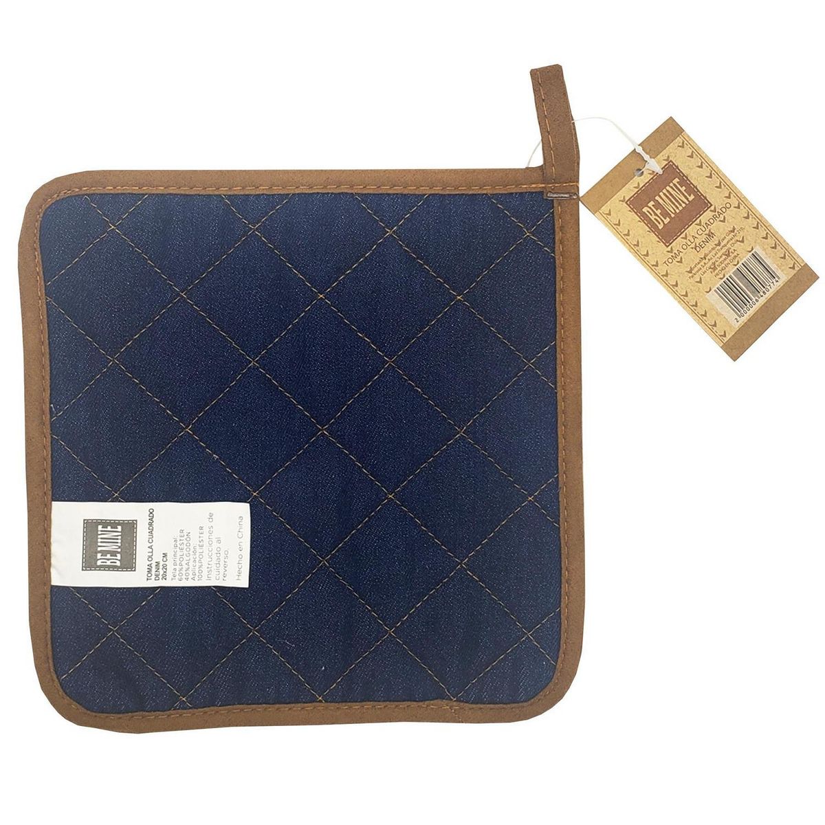 BE MINE - Tomaolla cuadrado denim