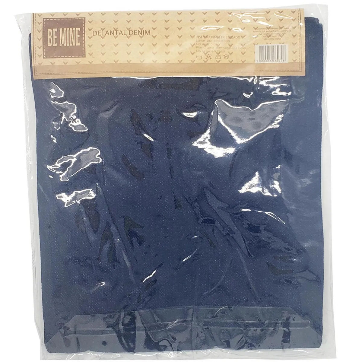 BE MINE - Delantal Otra 60x70 cm Parrillero Denim