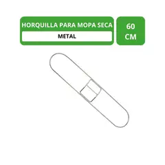 ALL CLEAN - Horquilla para Mopa Seca 60 cm Limpieza Eficiente