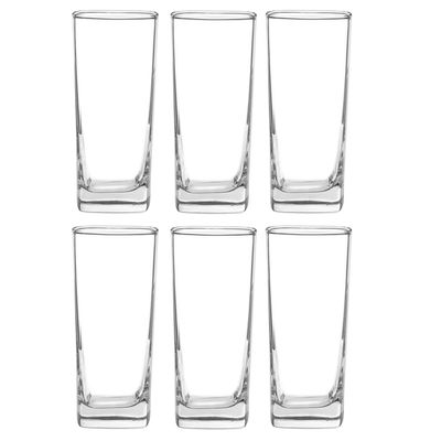 Imagen 2 del producto Set 6 Vasos Alto de Vidrio 350 ml Transparente