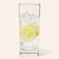 Set 6 Vasos Alto de Vidrio 350 ml Transparente