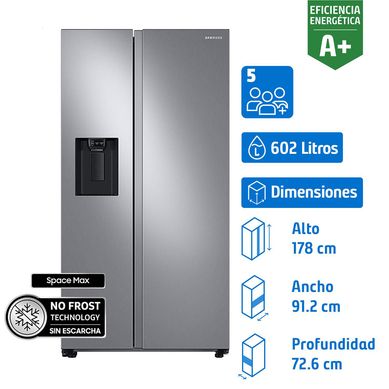 Refrigerador side by side 602 litros