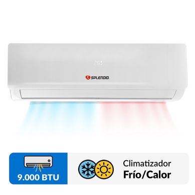 Aire acondicionado split inverter 9000BTU frio/calor WIFI