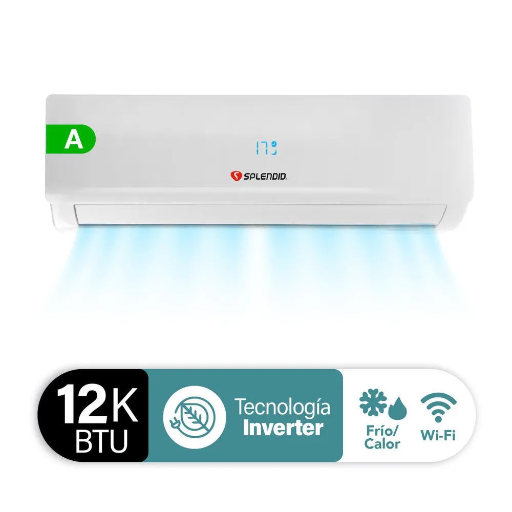 Splendid Split Inverter 12000 BTU Frío/Calor Wi-Fi, foto 2
