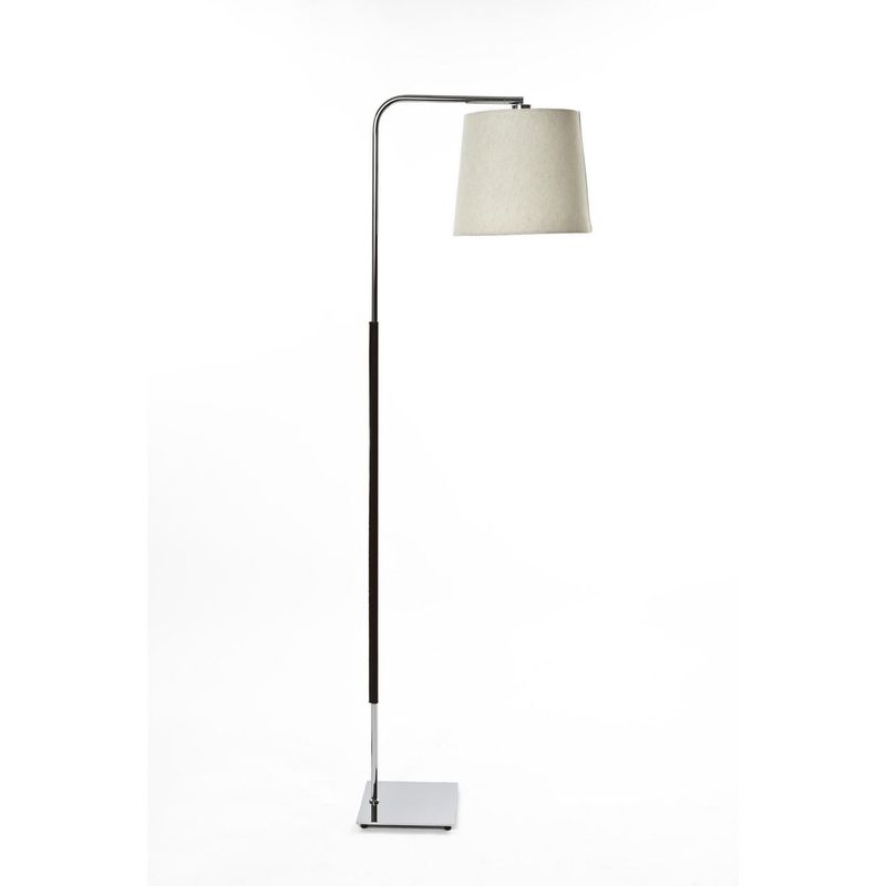 DISEÑO 3 - Lámpara de pie 160 cm ele cromo 1 luz E27 40W