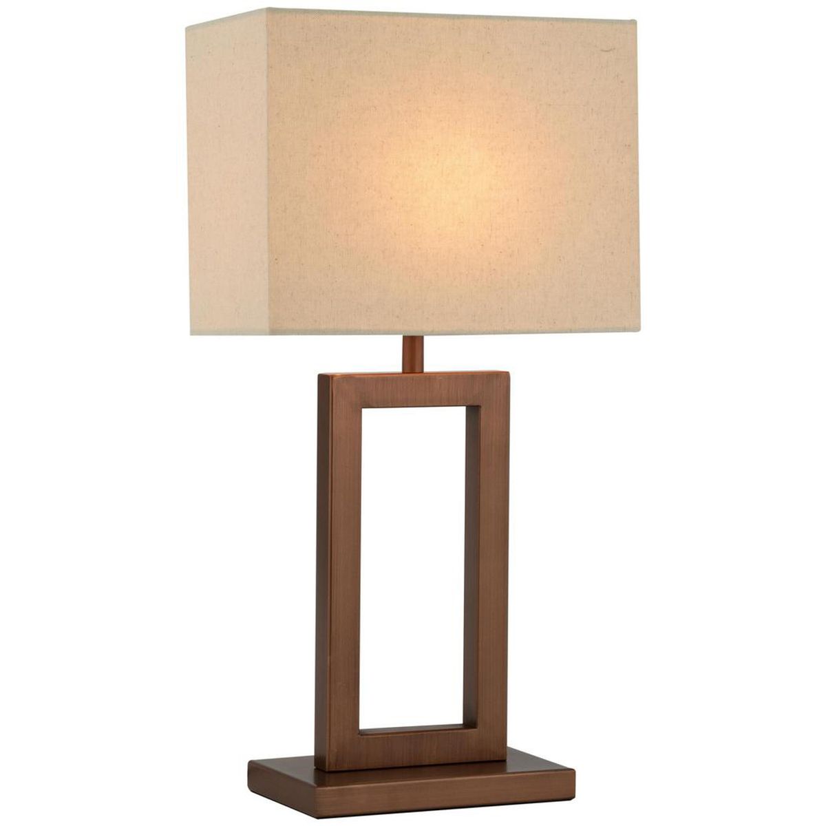 DISEÑO 3 - Lámpara Mesa Mini Mix Óxido Naranjo 16x55 cm