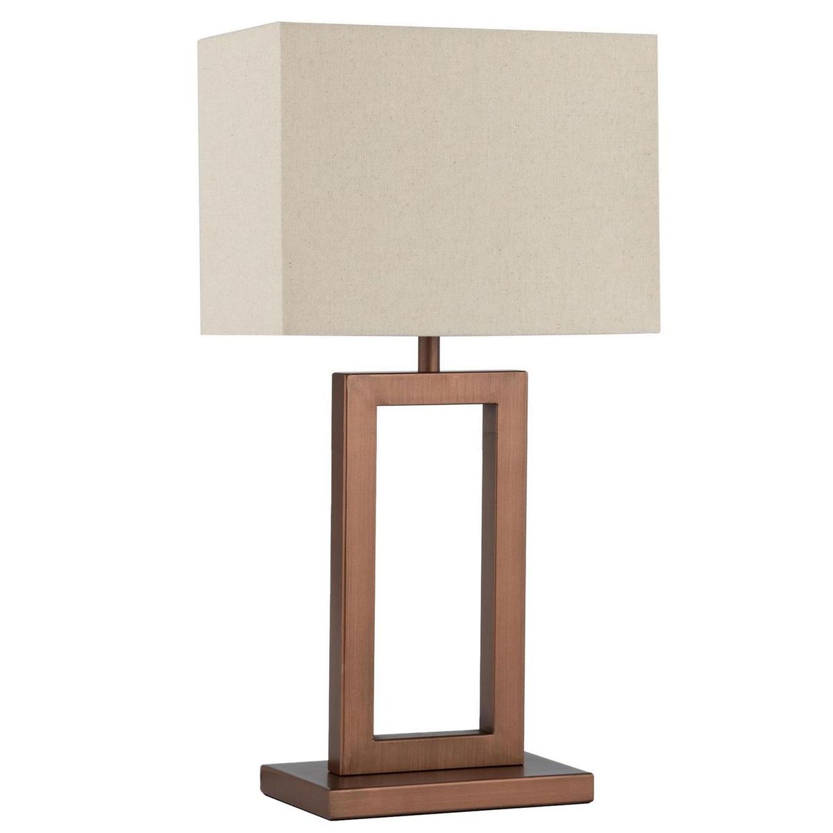 DISEÑO 3 - Lámpara Mesa Mini Mix Óxido Naranjo 16x55 cm