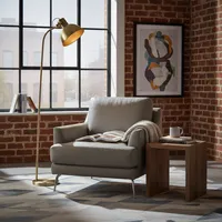 Lámpara de Pie London Bronce Cobre 30x188 cm