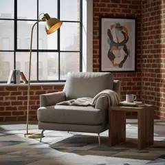 DISEÑO 3 - Lámpara de Pie London Bronce Cobre 30x188 cm