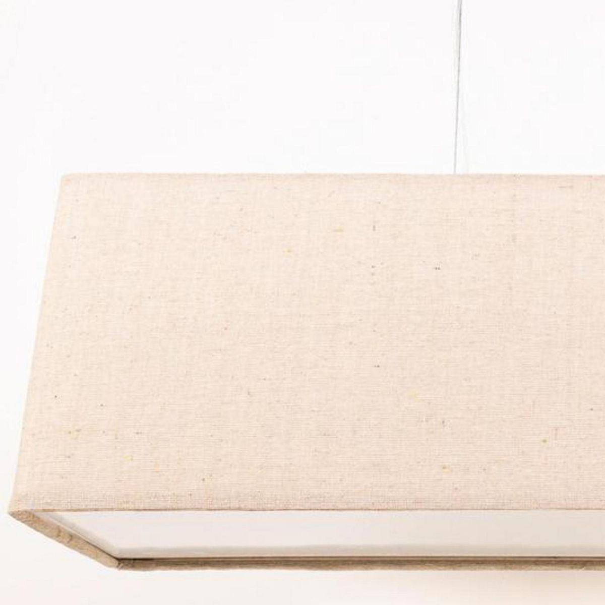 DISEÑO 3 - Lámpara Colgante 2 Luces Metal Beige