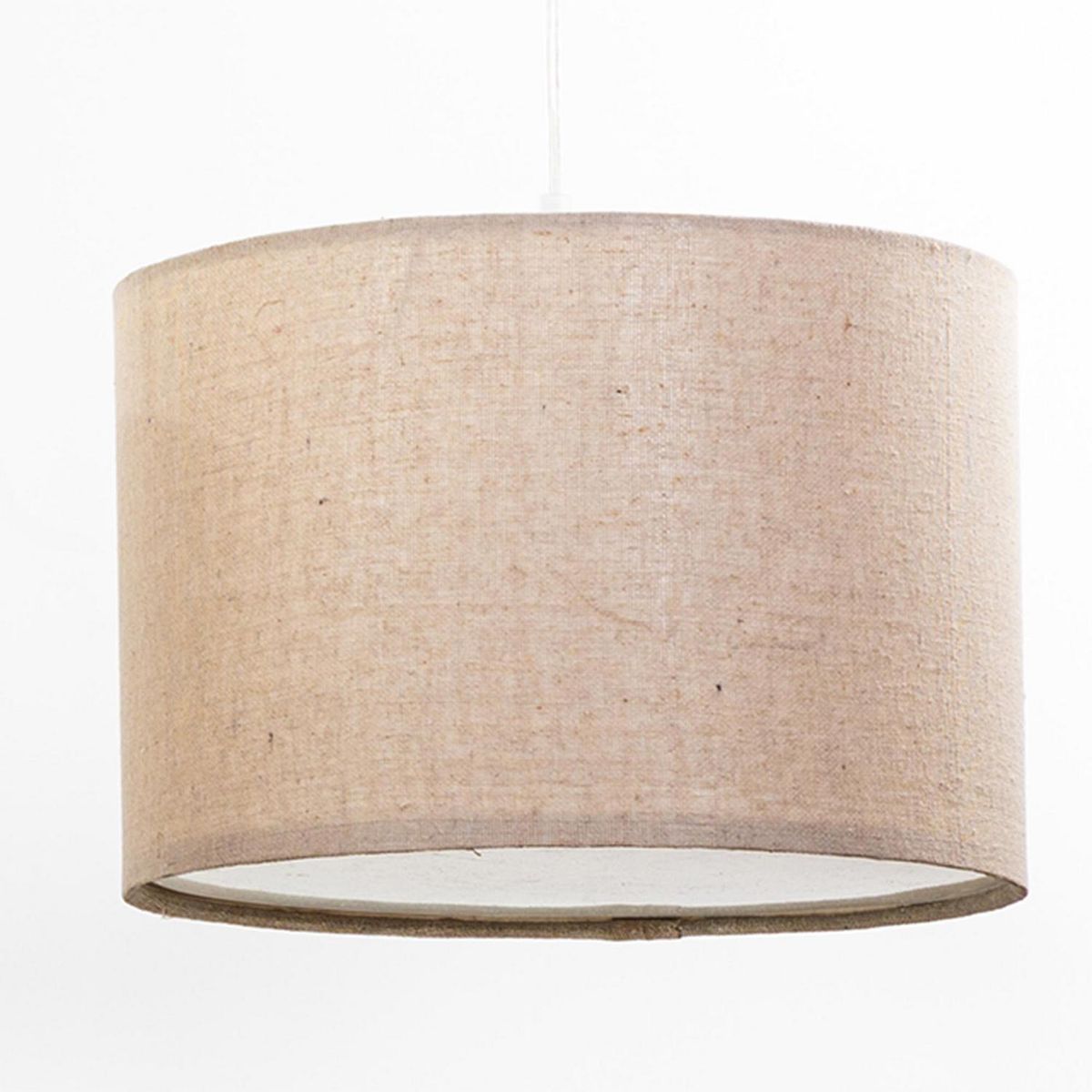 DISEÑO 3 - Lámpara Colgante Triple Pantalla 3 Luces Metal Naranjo