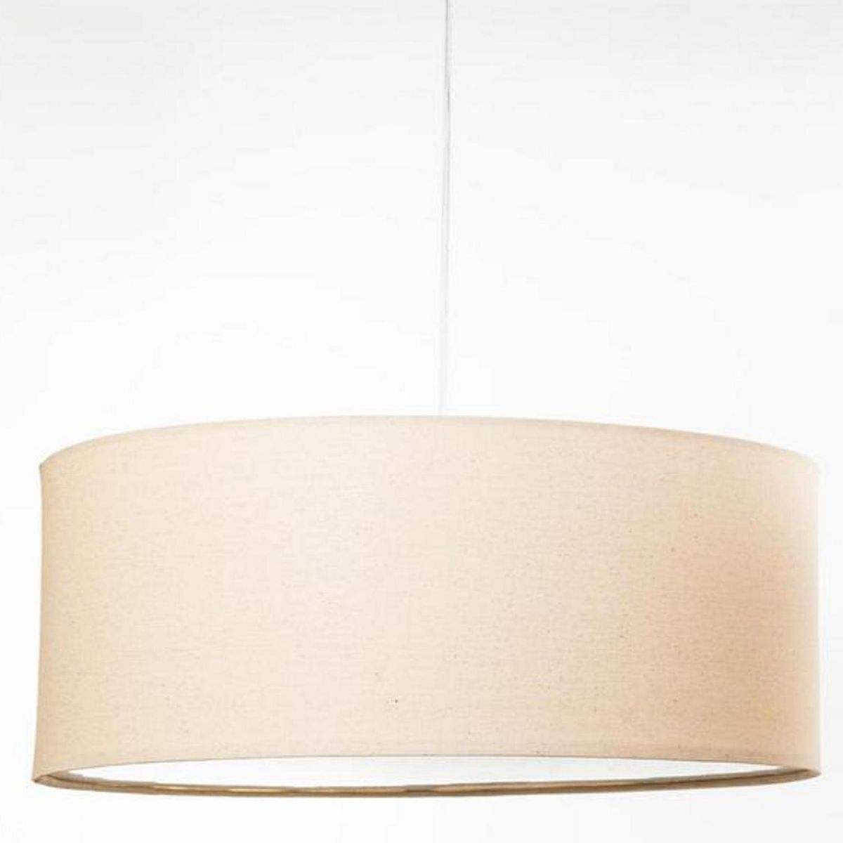 DISEÑO 3 - Lámpara Colgante Doble Pantalla 4 Luces Metal Gris