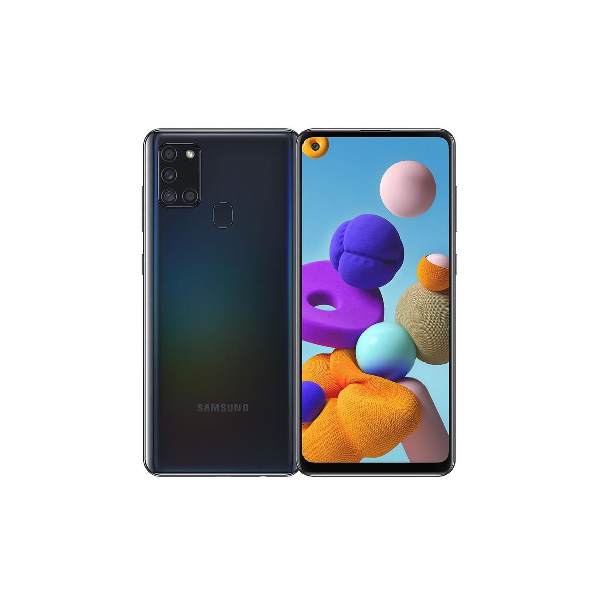 SAMSUNG - Celular Galaxy A21s 128GB Negro