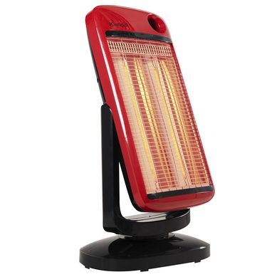 Estufa fibra de carbono roja