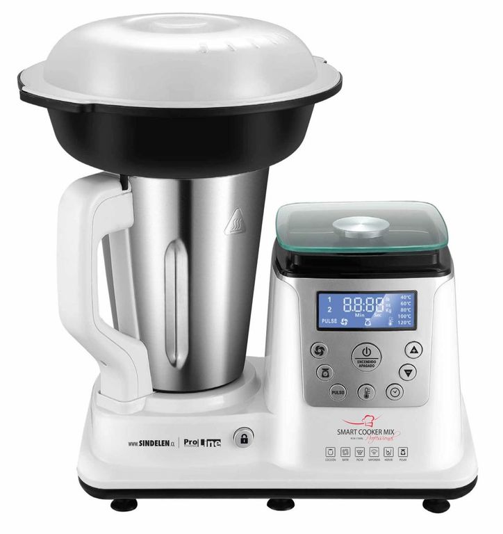 Robot De Cocina Multifunción 1. 7 Litros Con Recetario Y Balanza Digital
