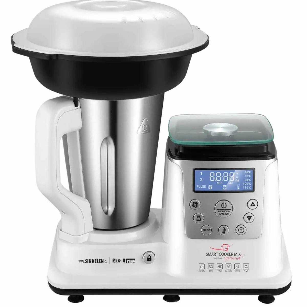SINDELEN - Robot cocina multifuncion 1000W