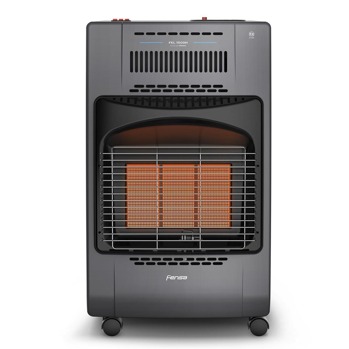FENSA - Estufa Híbrida Gas FEL 1500H Gris