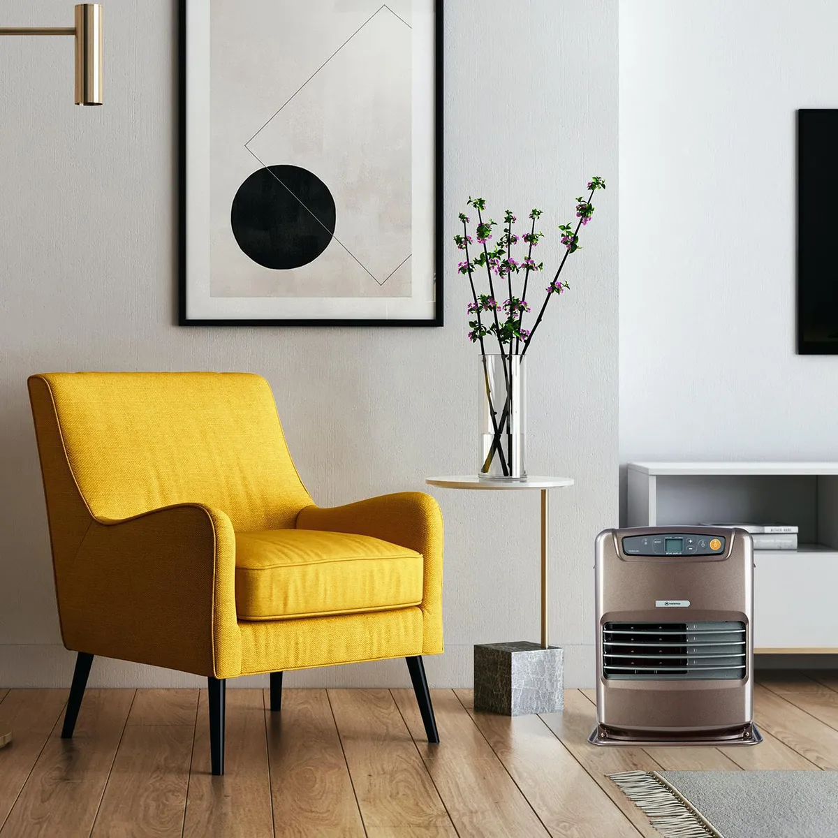 MADEMSA - Estufa Gas MFHK 540 PLUS Platinium brown