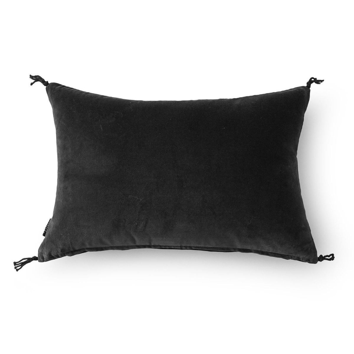 ROYAL SUPREME - Cojín velvet grafito 40x60 cm