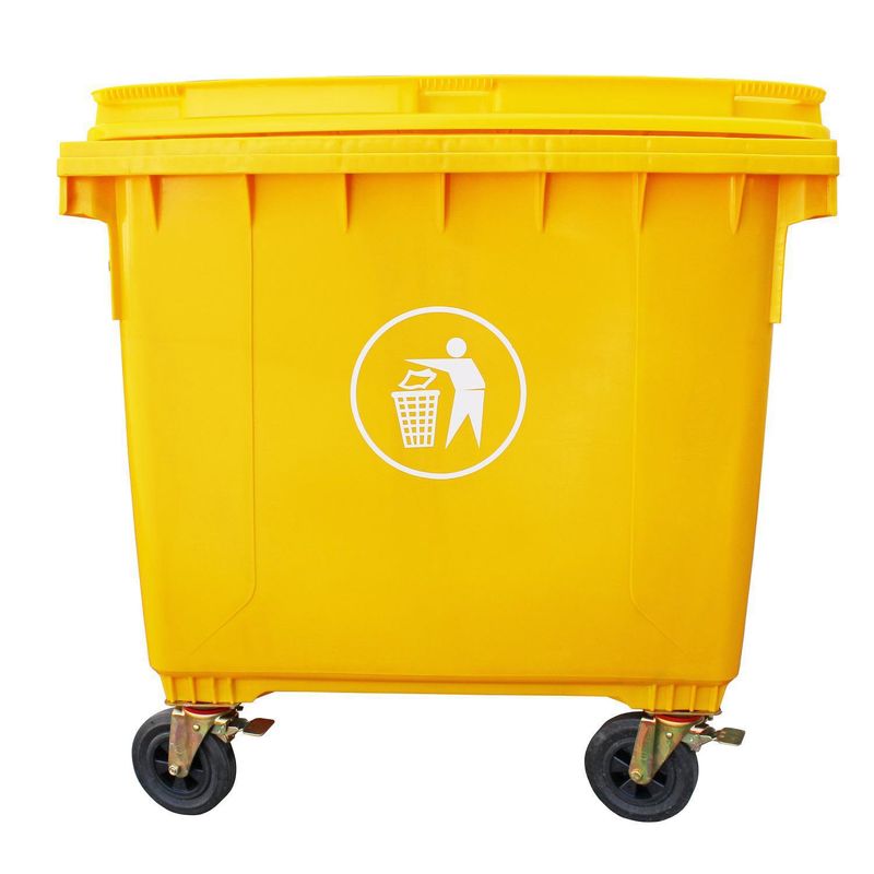 SIGNET CLASSICS - Basurero Contenedor basura 1100 L 4 ruedas