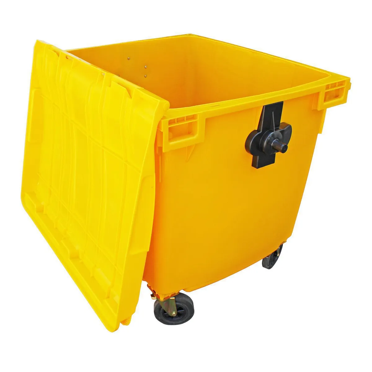 SIGNET - Contenedor Basura Signet 1100 Lts Hdpe Resistente 4 Ruedas